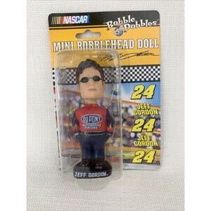 Jeff Gordon #24 NASCAR Bobble Dobbles Mini Bobblehead Doll Figure‎ 2003